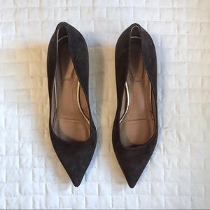 Plum Givenchy Kitten Heels